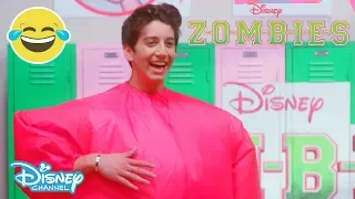 Z-O-M-B-I-E-S | Air Suit Dance Off Challenge 💃 | Official Disney Channel UK