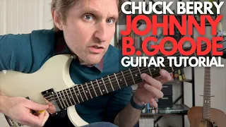 Johnny B. Goode by Chuck Berry Guitar Tutorial - Guitar Lessons with Stuart!