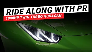 Ride Along in a 9 second 1000hp Huracan