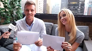 Tomas & Ester Berdych Play the Newlywed Game and Prove They Are the Perfect Match