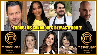 👨‍🍳 TODOS LOS GANADORES DE MASTERCHEF COLOMBIA | Masterchef Celebrity Colombia 2021