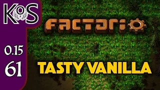 Factorio 0.15 Tasty Vanilla Ep 61: NEED FOR SPEED! - Expensive Recipes, Let's Play, Gameplay