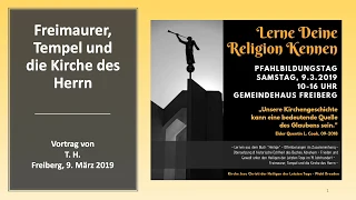 Mormonen Präsentation über Freimaurer und der Mormonen Tempel