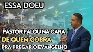 Pr Juliano Fraga nos Gideões 2023 fala na cara de pregadores e cantores que cobram pra pregar.