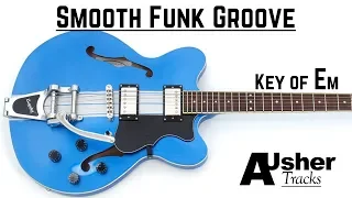 Smooth Funk Groove | Guitar Backing Track in  E minor