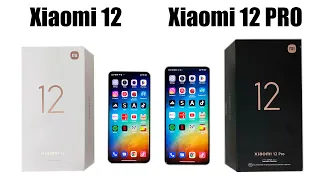 Xiaomi 12 vs Xiaomi 12 PRO SPEED TEST