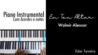 Em teu altar - Piano Cover instrumental