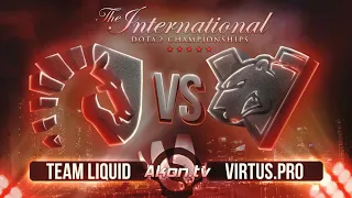 🔴DOTA 2 [RU] Virtus.Pro vs Team Liquid [bo3] The International XI, Playoff, Upper Bracket, Round 2