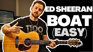 Boat Ed Sheeran NEW!! Guitar Tutorial + Lesson