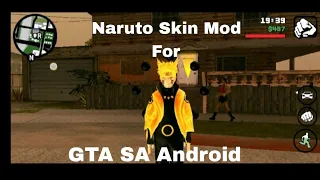 GTA SA Android Naruto Skin Mod