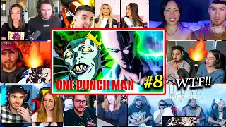 THE DEEP SEA KING APPEARS!!🔥👑 One Punch Man Season 1 Episode 8 Reaction Mashup | ワンパンマン