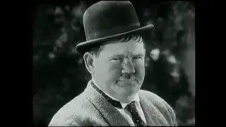 Laurel and Hardy scene from BONNIE SCOTLAND (1935)