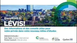 Bienvenue à la ville de Lévis: infos pratiques pour les nouveaux étudiants internationaux