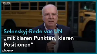 Heribert Roth zur Selenskyj-Rede bei UN-Generalversammlung am 19.09.23