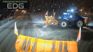 ❄️Snow Plowing ❄️ Winter service | 17.12.2022 | Unimog U400 #winterdienst #viral #winter