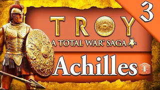 MYTHICAL GIANTS ATTACK! TROY Total War Saga: Achilles Campaign Gameplay #3