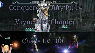 [DFFOO Global] Conqueror's Duty Pt.14 Vayne LC Chaos LV 180