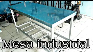 Mesa de inox industrial