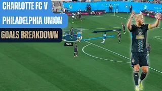 Goals Breakdown: Charlotte FC v Philadelphia Union (5/25/24)