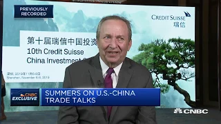 Phase one deal isn't of 'cosmic importance': Larry Summers | Street Signs Asia
