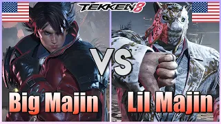 Tekken 8  ▰  Big majin (Lars) Vs Lil Majin (King) ▰ Player Matches!