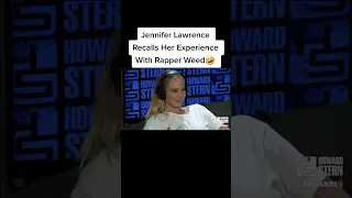 Jennifer Lawrence recalls her experience with rapper weed