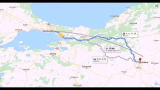 İstanbul - Ankara Arası Kaç Km? Yol Kaç Saat?