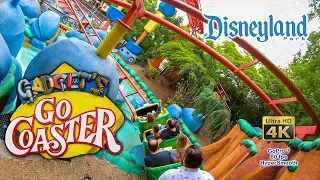 2019 Disneyland Gadget's Go Coaster On Ride Ultra HD 4k POV GoPro 7 HyperSmooth