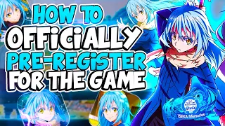 HOW TO OFFICIALLY PRE-REGISTER FOR SLIME ISEKAI MEMORIES?? LET'S REACH 1M PRE-REGISTRATIONS!