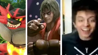 KEN/INCINEROAR IN SMASH BROS ULTIMATE REACTION