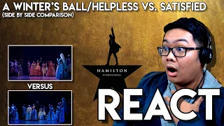 JULIUS REACTS: A Winter's Ball/Helpless vs. Satisfied (SIDE BY SIDE COMPARISON)