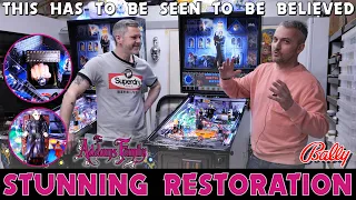 Amazing Addams Family Pinball Machine restoration | This game has to be seen to be believed 😲