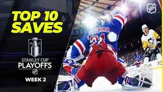 Top 10 Saves from Week 2 of the Stanley Cup Playoffs | NHL