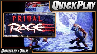 Primal Rage - Arcade Machine Gameplay | Gameplay and Talk Quick Play #42