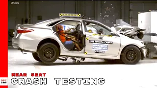 Rear Seat Crash Testing Toyota Camry