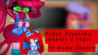 Poppy Playtime chapter 2 reacts to Game Theory "don't breathe! "(read Desc.)