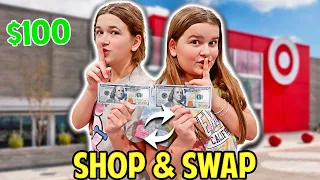 $100 SHOP & SWAP CHALLENGE!! | JKREW