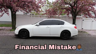 HOW MUCH DID I PAY FOR MY INFINITI G37 ????