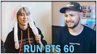 RUN BTS - 60 эпизод ⚡️ БТС в ГОСТИНИЦЕ ⚡️ (2 часть) РЕАКЦИЯ