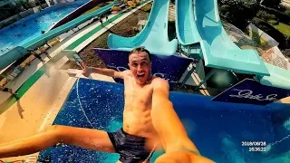 Crazy jump GoPro Daima Resort DoluSu аквапарк Кемер Турция