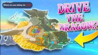 You Can DRIVE The Dragon?! Tears of the Kingdom Crazy Moments!