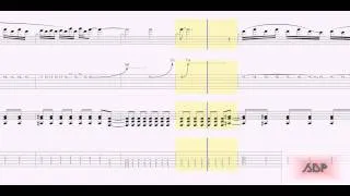 Iron Maiden Tabs - The Number Of The Beast (Better Quality)