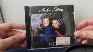 CD retro unboxing: Modern Talking - Alone The 8th album