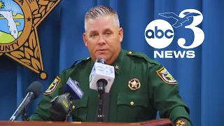 Okaloosa County, Florida Sheriff speaks on deadly Air Force Airman shooting