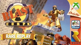 Rare Replay: Blast Corps - Destroying Buildings In The N64 Classic (Xbox One Gameplay)