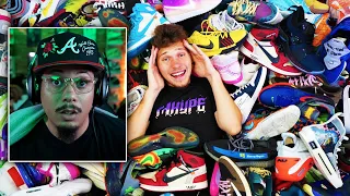 JESSER GOT A LIL BIT OF HEAT !!! JESSER BEST SHOE COLLECTION ON YOUTUBE (REACTION)