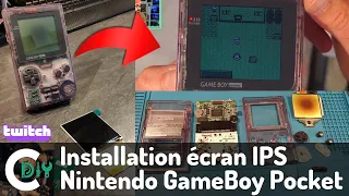 Installation écran IPS GameBoy Pocket