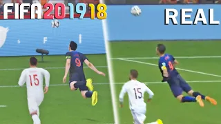 Volley & Acrobatic Goals I've Recreated in FIFA20,19,18 | YMJ