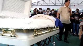 Mayor Joni Villanueva Funeral Procession