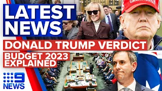 Former US President Donald Trump verdict, Federal budget explained | 9 News Australia